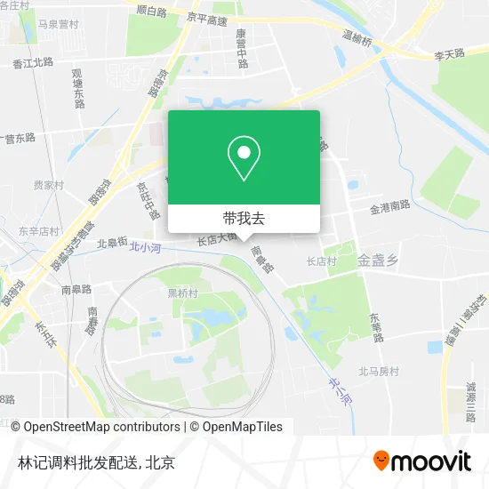 林记调料批发配送地图