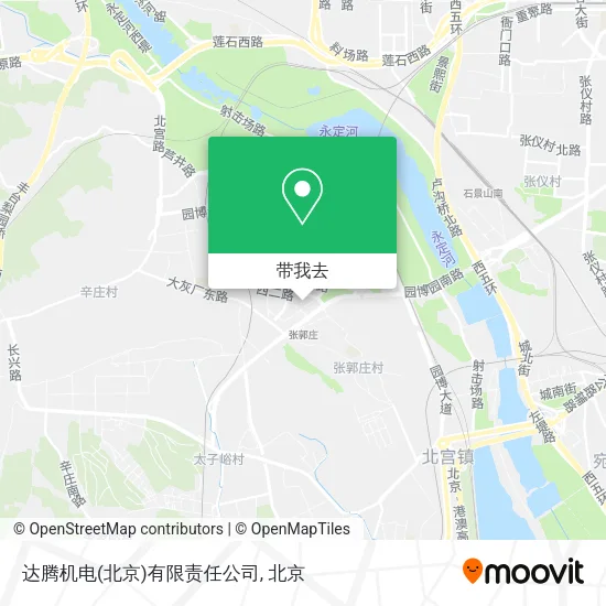 达腾机电(北京)有限责任公司地图