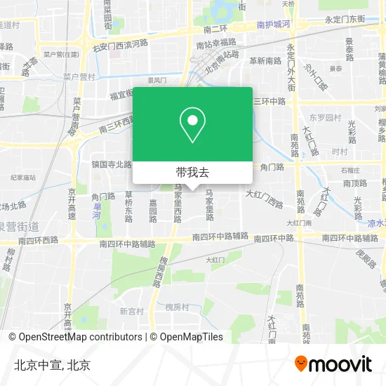 北京中宣地图