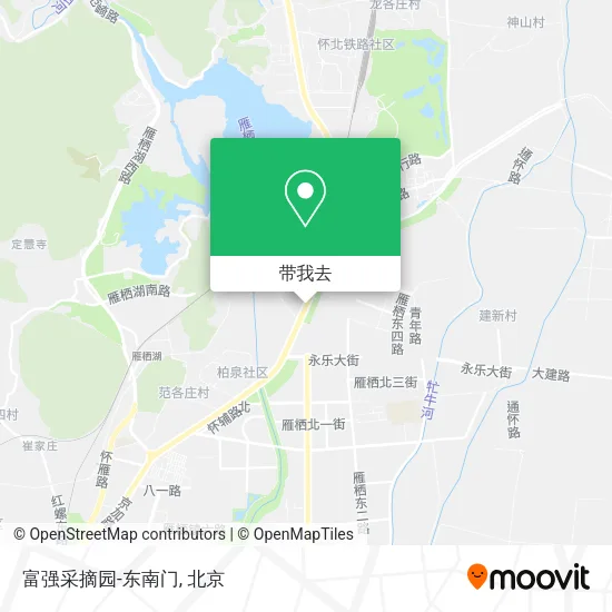 富强采摘园-东南门地图