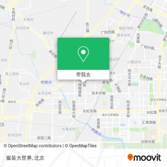 服装大世界地图