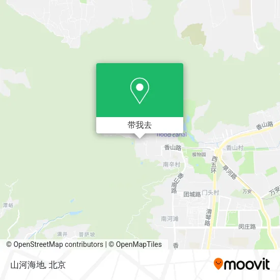 山河海地地图