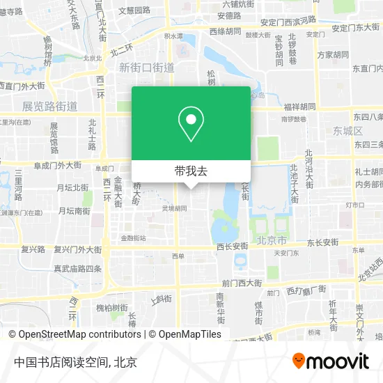 中国书店阅读空间地图