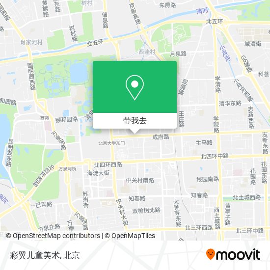 彩翼儿童美术地图