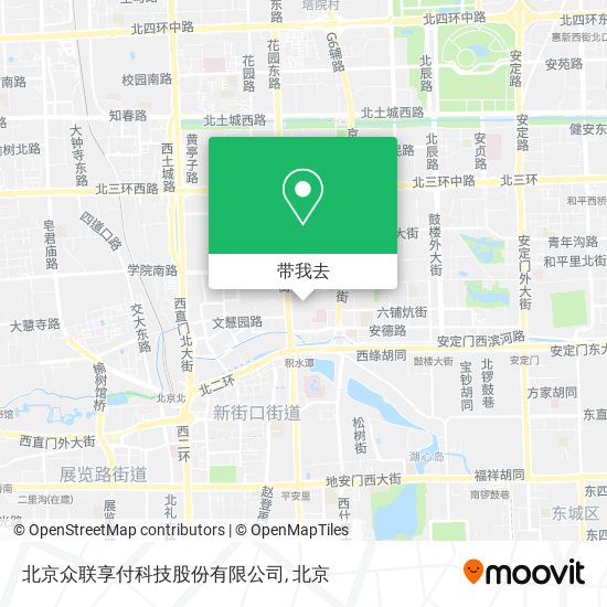 北京众联享付科技股份有限公司地图
