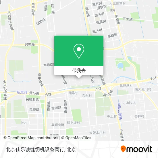 北京佳乐诚缝纫机设备商行地图