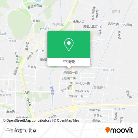千佳宜超市地图