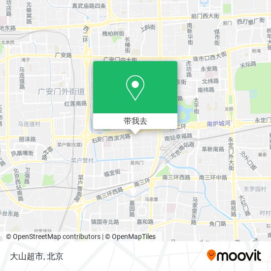大山超市地图