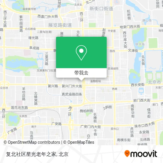 复北社区星光老年之家地图