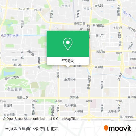 玉海园五里商业楼-东门地图