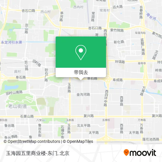 玉海园五里商业楼-东门地图