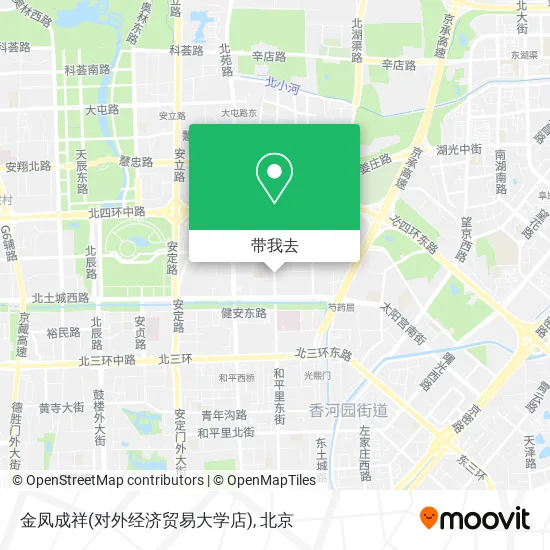 金凤成祥(对外经济贸易大学店)地图
