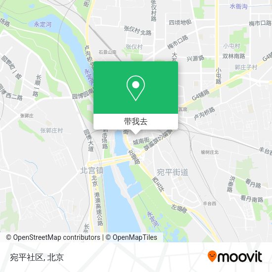 宛平社区地图
