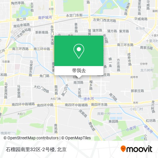 石榴园南里32区-2号楼地图