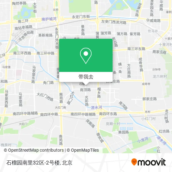 石榴园南里32区-2号楼地图