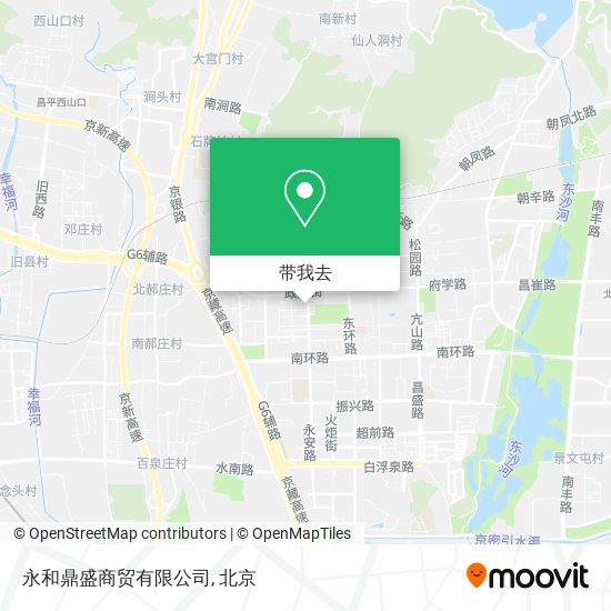 永和鼎盛商贸有限公司地图