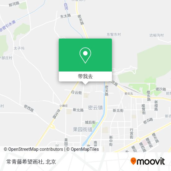 常青藤希望画社地图