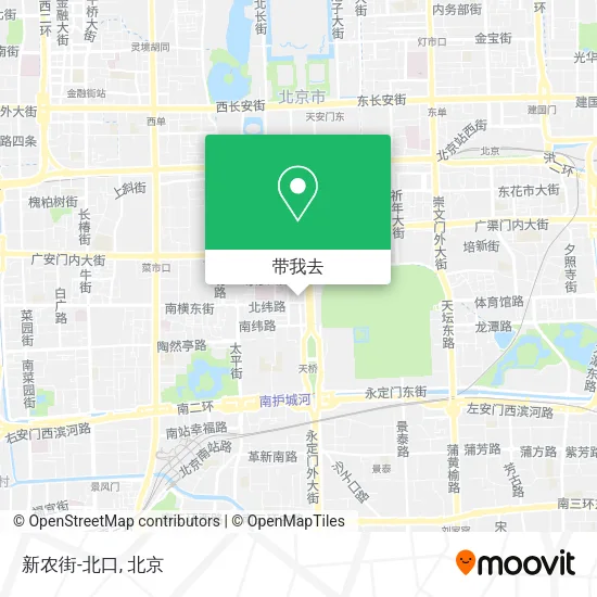 新农街-北口地图
