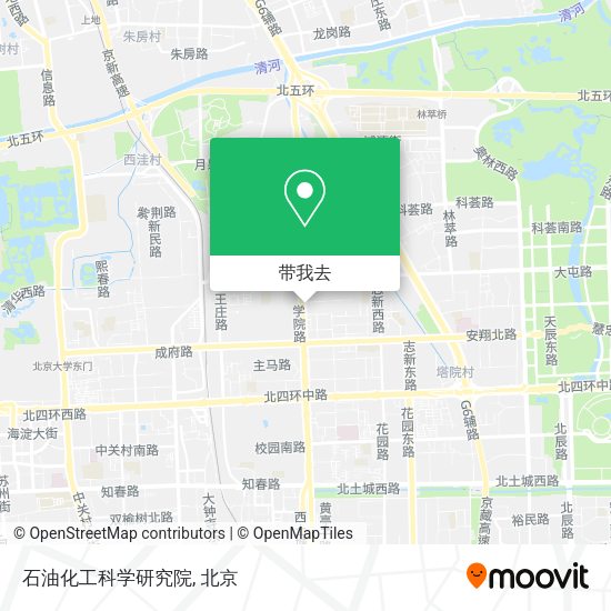 石油化工科学研究院地图