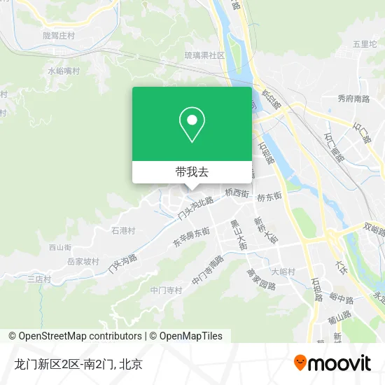 龙门新区2区-南2门地图