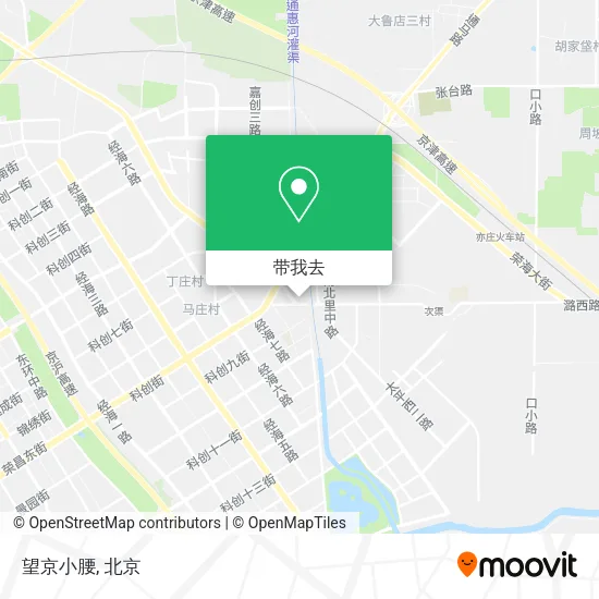 望京小腰地图