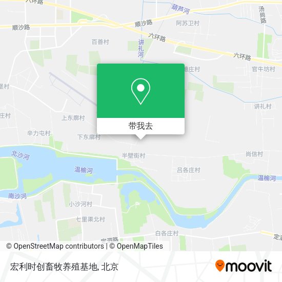 宏利时创畜牧养殖基地地图