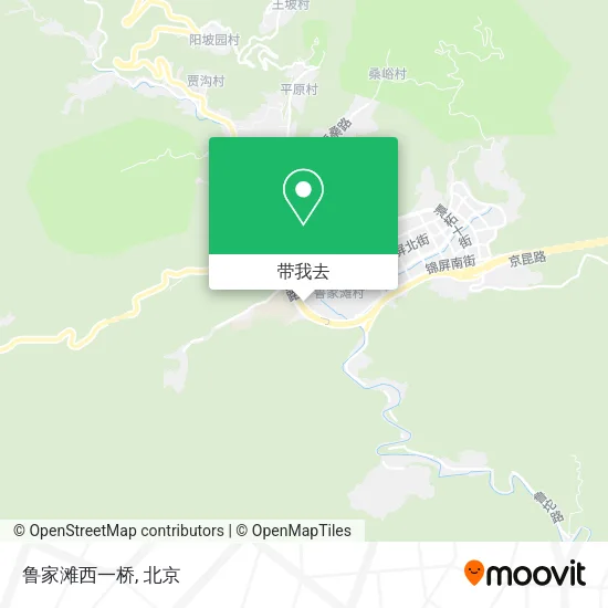 鲁家滩西一桥地图