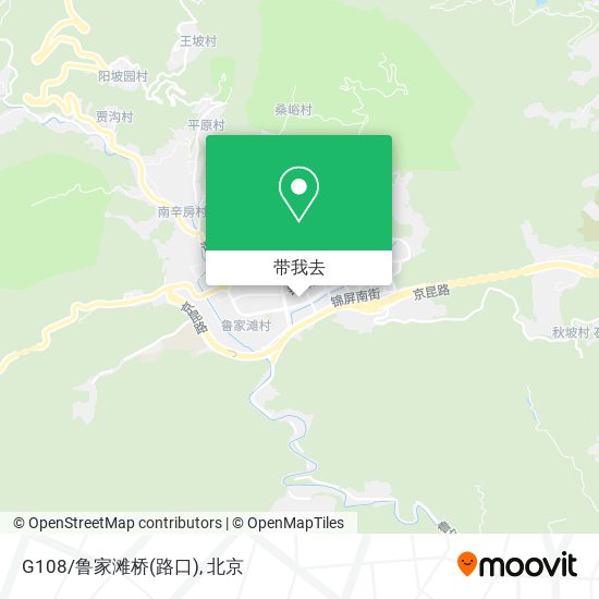 G108/鲁家滩桥(路口)地图