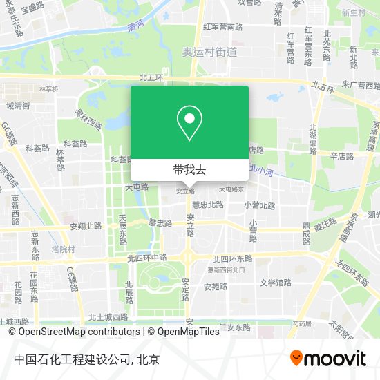 中国石化工程建设公司地图