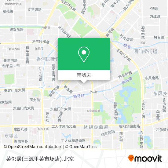 菜邻居(三源里菜市场店)地图