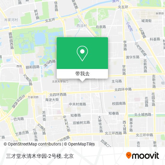 三才堂水清木华园-2号楼地图