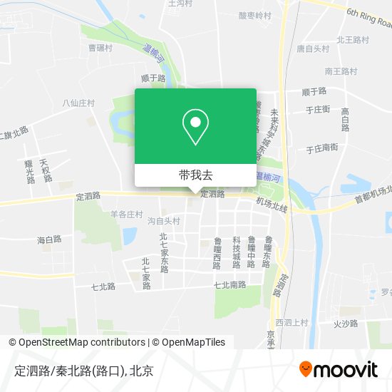 定泗路/秦北路(路口)地图