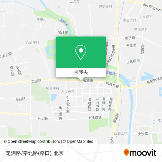 定泗路/秦北路(路口)地图