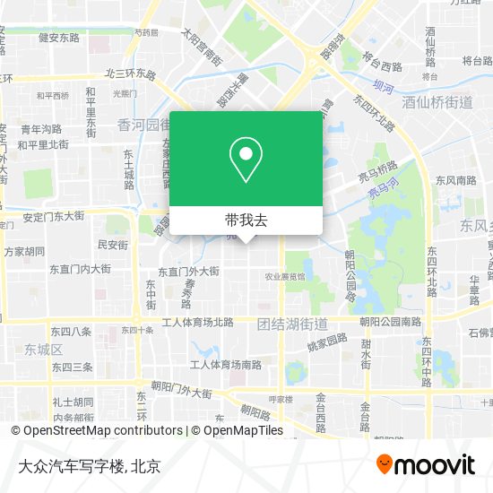 大众汽车写字楼地图