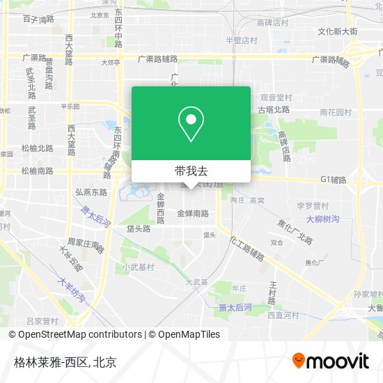 格林莱雅-西区地图