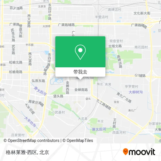 格林莱雅-西区地图