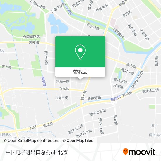 中国电子进出口总公司地图