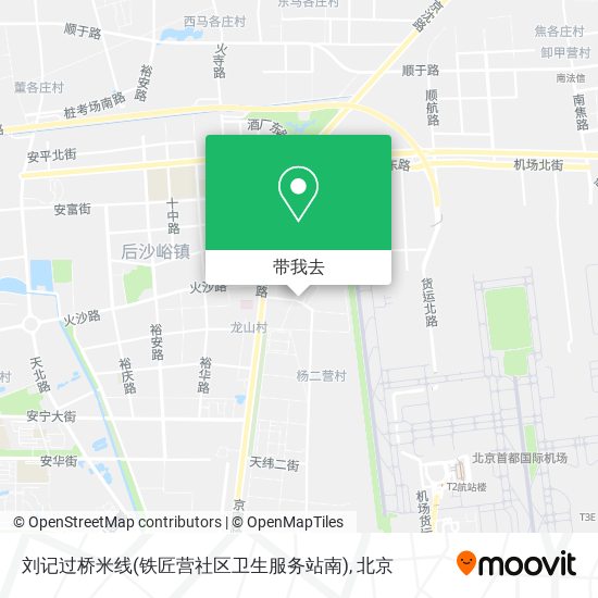 刘记过桥米线(铁匠营社区卫生服务站南)地图