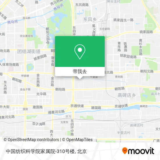 中国纺织科学院家属院-310号楼地图