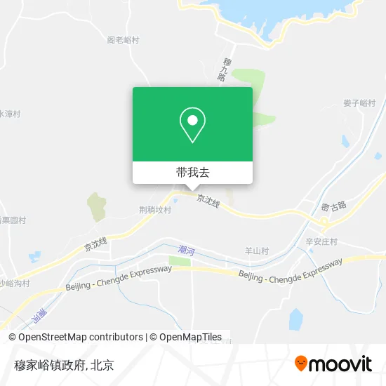 穆家峪镇政府地图