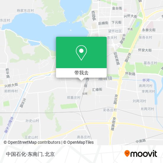 中国石化-东南门地图