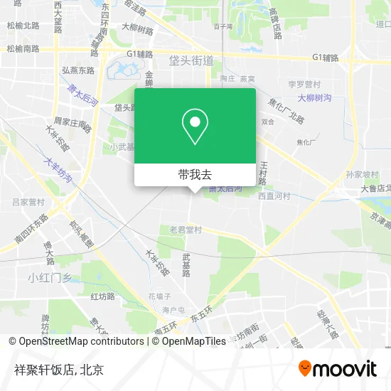 祥聚轩饭店地图