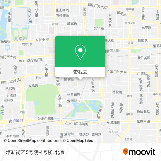 培新街乙5号院-4号楼地图