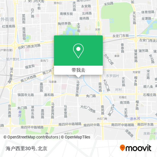 海户西里30号地图