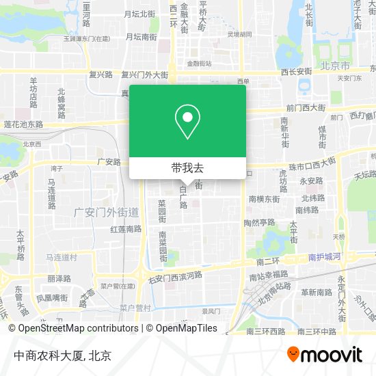 中商农科大厦地图