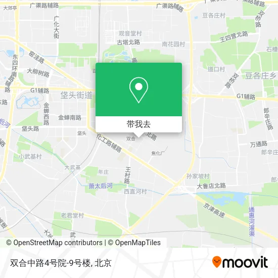 双合中路4号院-9号楼地图