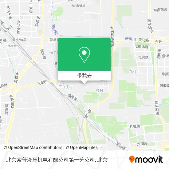 北京索普液压机电有限公司第一分公司地图