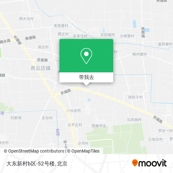 大东新村b区-52号楼地图