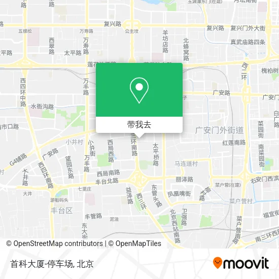 首科大厦-停车场地图