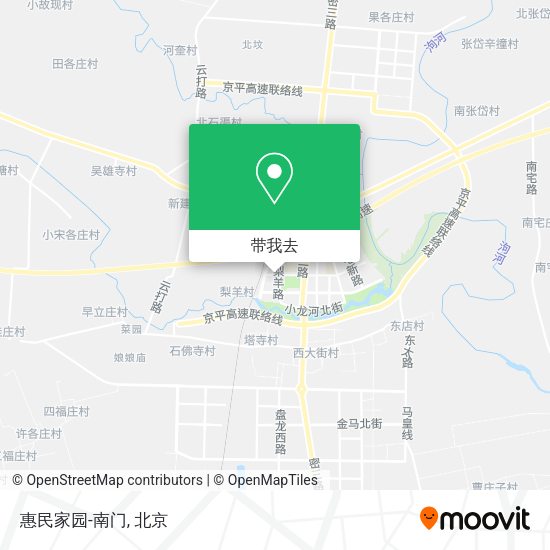 惠民家园-南门地图